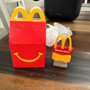 McDonald's Red and Yellow Toy Set